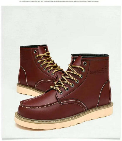 Bottines adaptées aux pieds larges - 35 / DarkRed