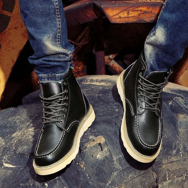 Bottines adaptées aux pieds larges - 38 / DarkRed