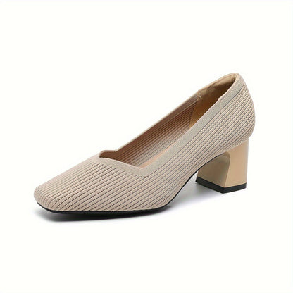 Marie™ – Escarpins confortables à talon stable pour un maintien sans douleur - Noir / 39