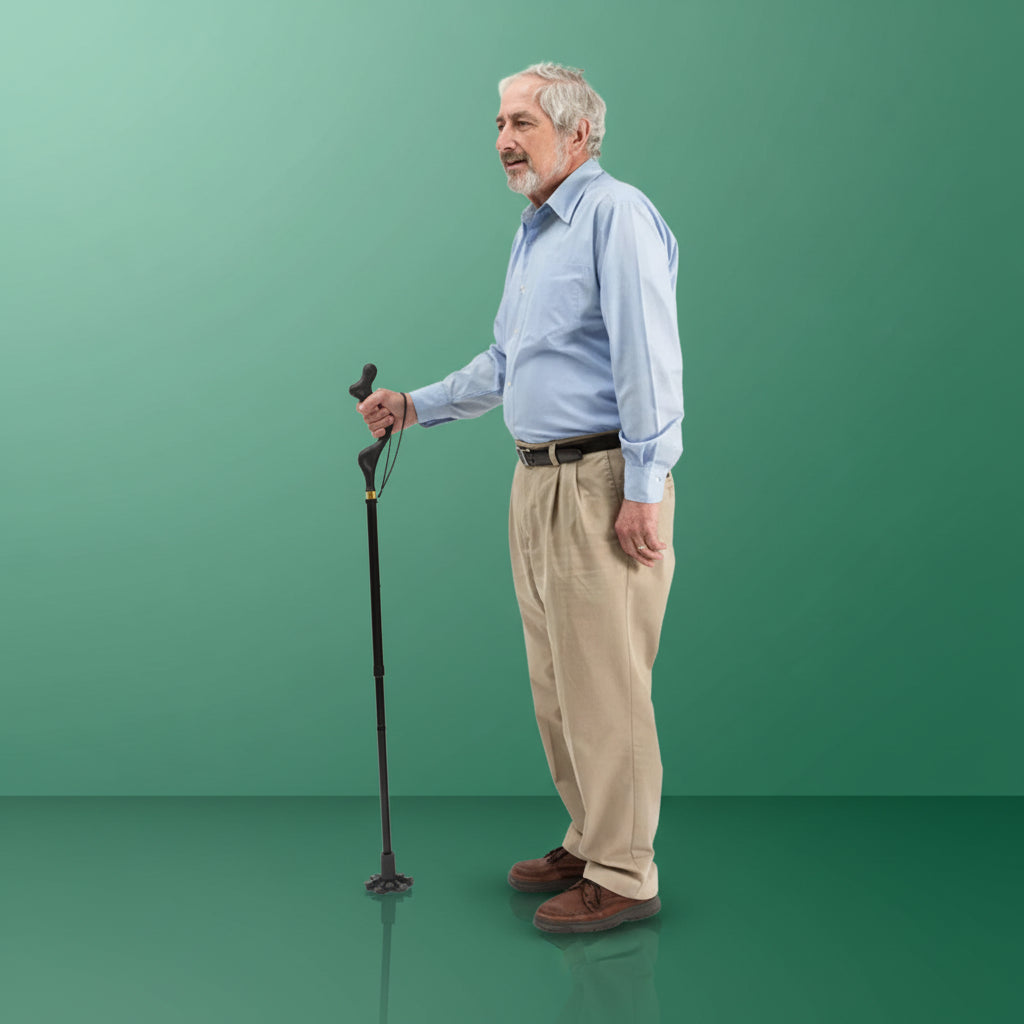 Canne Orthopédique Pliable avec Pied Autoportant - Image 7