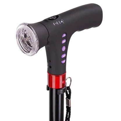 Canne Orthopédique Pliante pour Personnes Âgées avec LED Intégré - Image 6