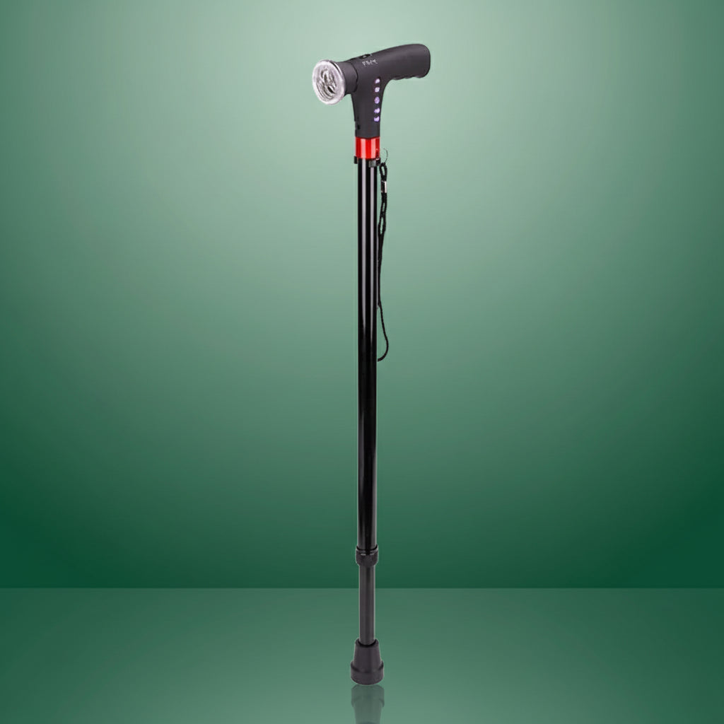 Canne Orthopédique Pliante pour Personnes Âgées avec LED Intégré - Default Title