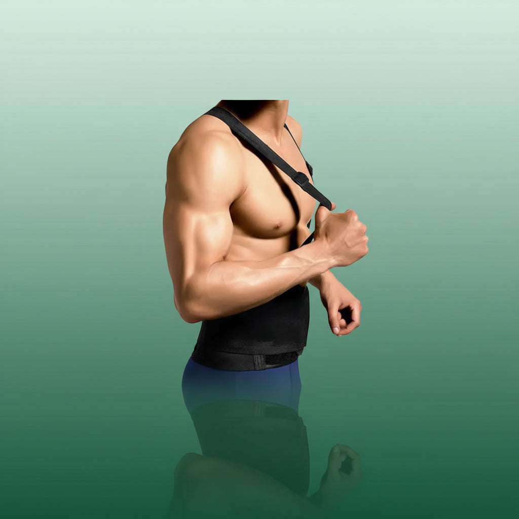 Ceinture Orthopédique De Soutien Lombaire Ajustable Pour Hommes - M