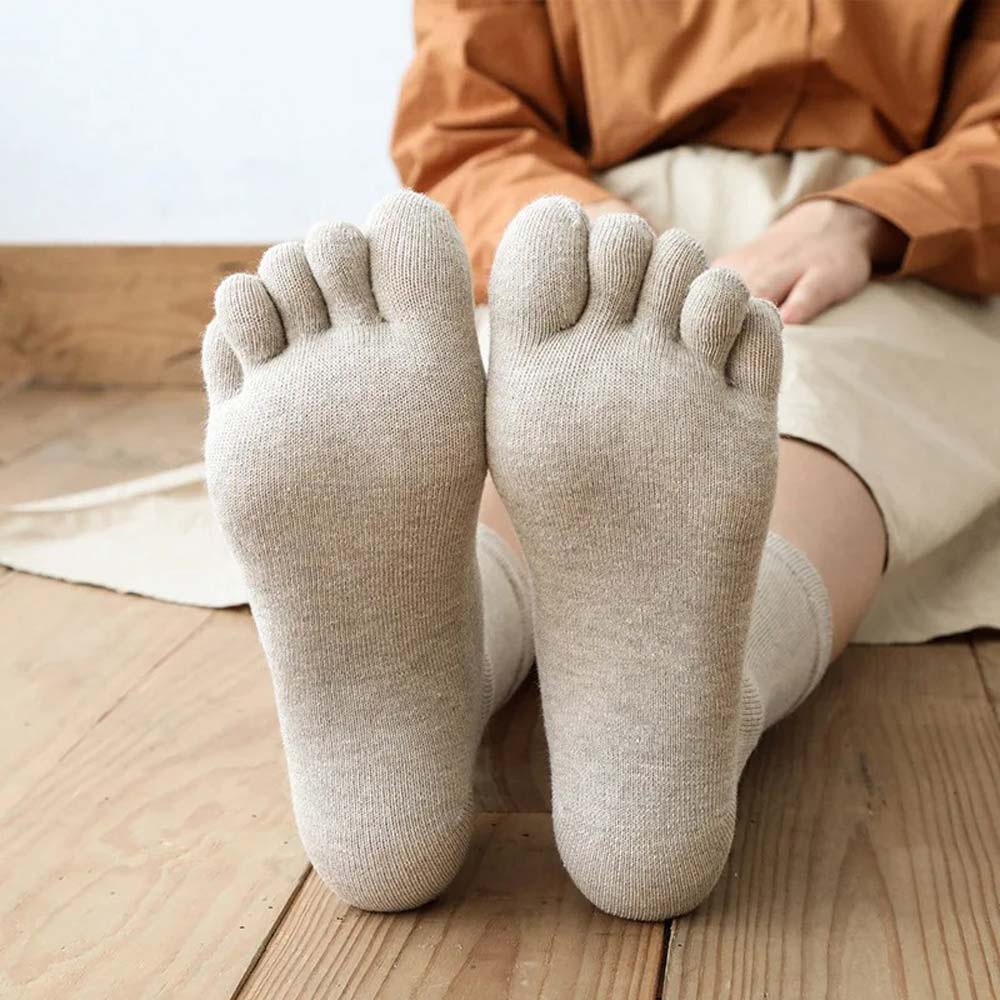 Chaussettes orthopédiques à doigts de pied - 36 / Or