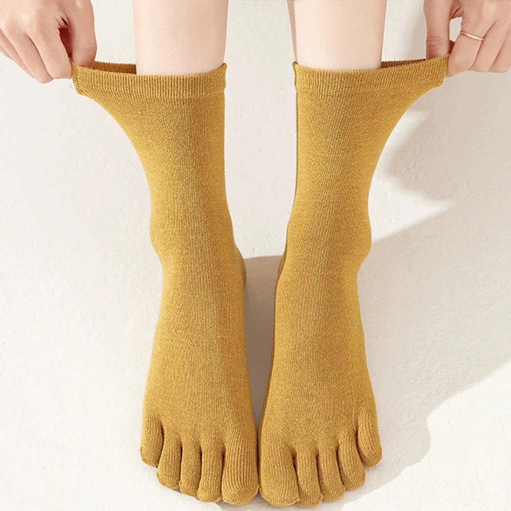 Chaussettes orthopédiques à doigts de pied - 35 / Bordeaux
