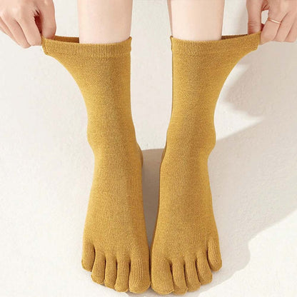 Chaussettes orthopédiques à doigts de pied - 35 / Bordeaux