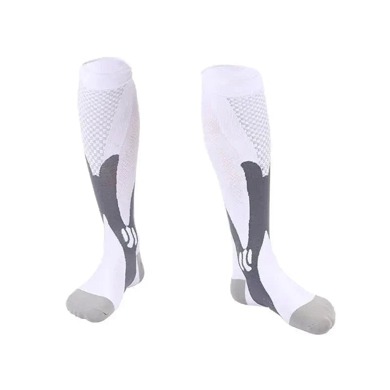 Chaussette Orthopédique Femme Montante pour Varices et Jambes Enflées - Rose / S-M