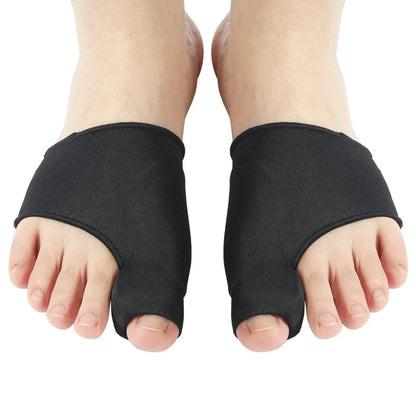 Chaussette Orthopédique Femme pour le Traitement d’Hallux Valgus - Noir