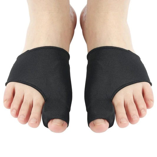 Chaussette Orthopédique Femme pour le Traitement d’Hallux Valgus - Noir