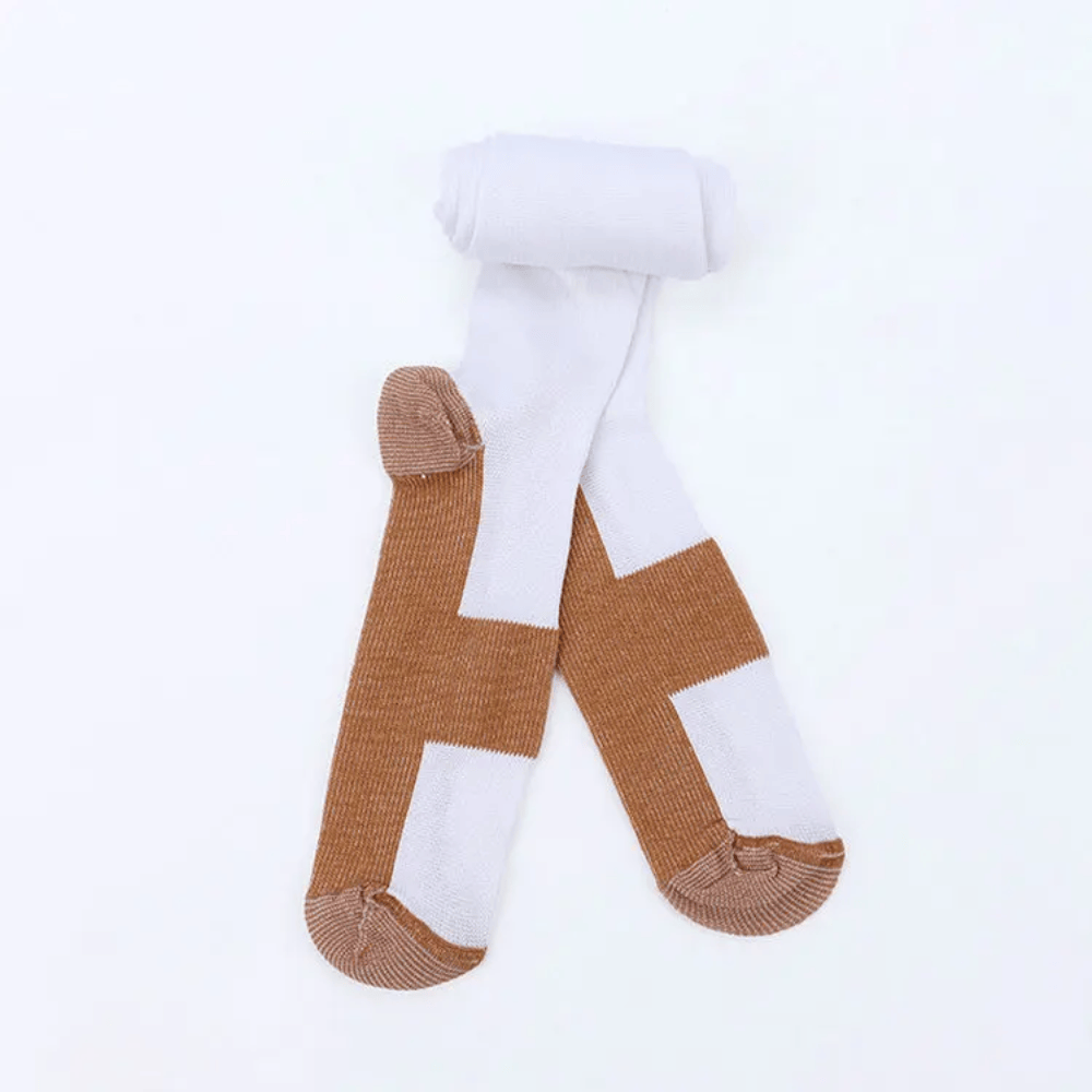 Chaussette Orthopédique Homme à Compression pour Sportif - Noir / L-XL