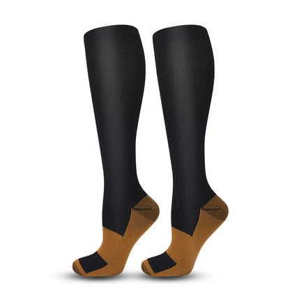 Chaussette Orthopédique Homme à Compression pour Sportif - Noir / S-M