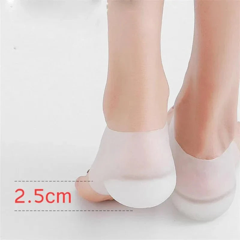 Chaussette Orthopédique Homme Invisible En Silicone - H 1.5cm
