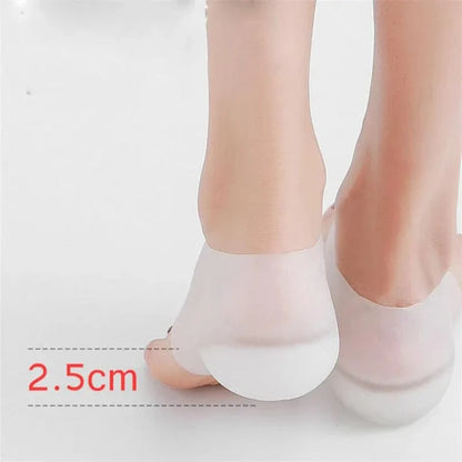 Chaussette Orthopédique Homme Invisible En Silicone - H 1.5cm