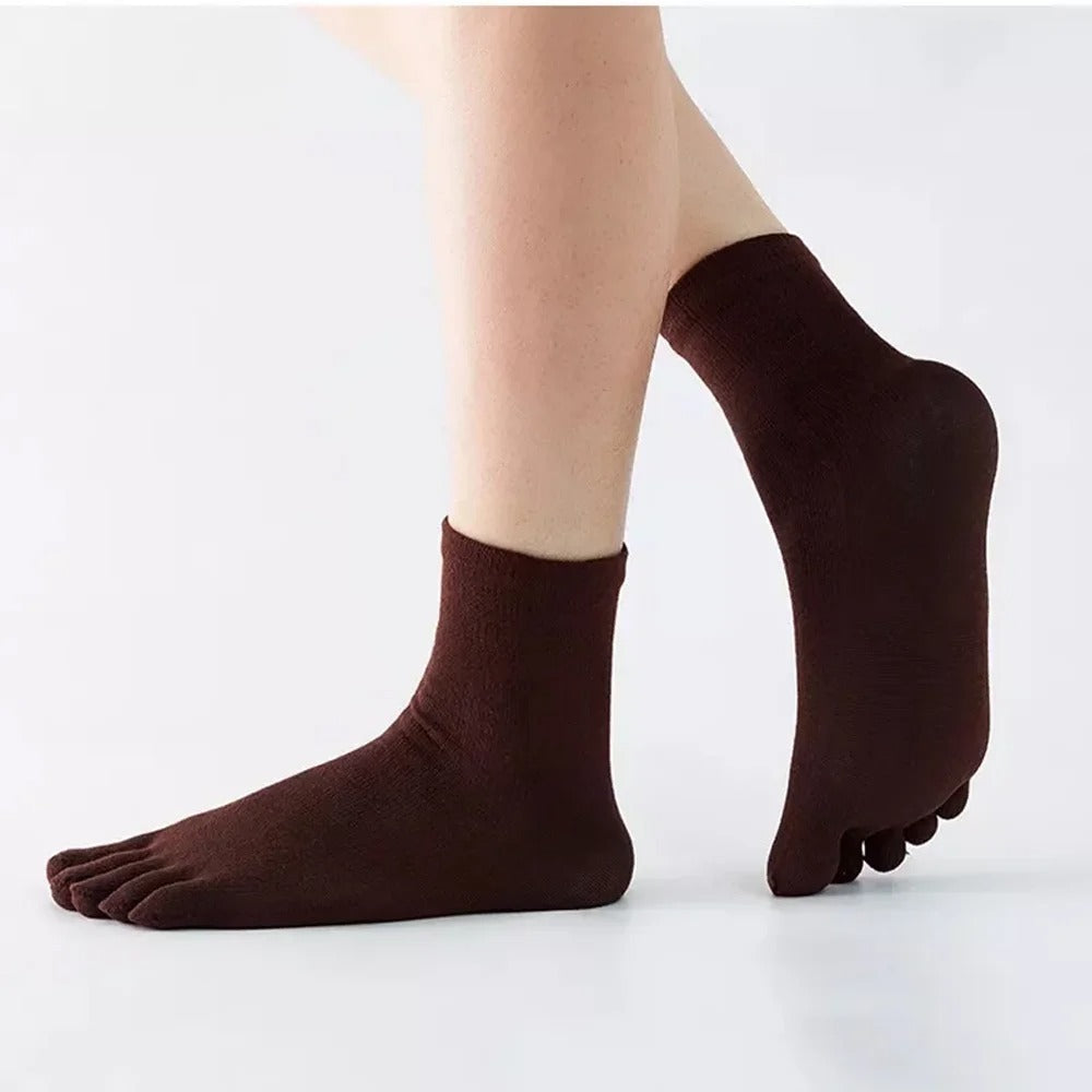 Chaussette avec doigt de pied orthopédique HIVER - 38 / Brun