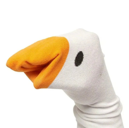 Chaussette canard - 36 / Blanc