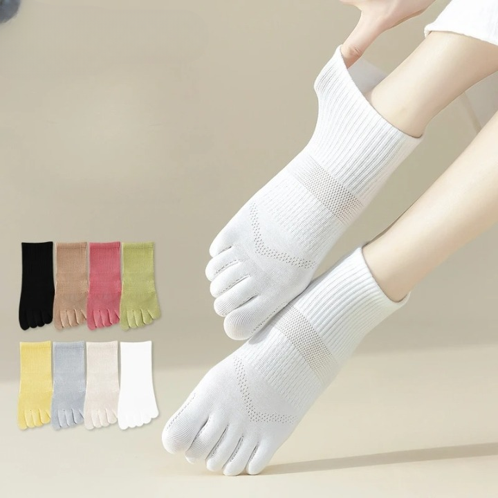 Chaussette cinq orteils orthopediques hommes - 35 / gris clair
