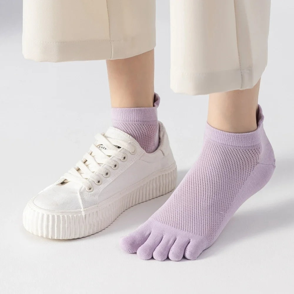 Chaussette cinq orteils orthopediques hommes - 35 / Violet