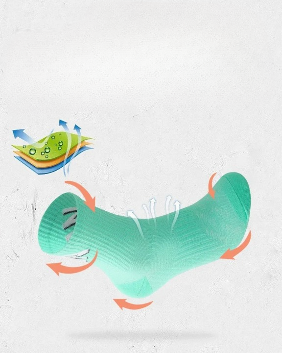 Chaussette escalade - 35 / Turquoise