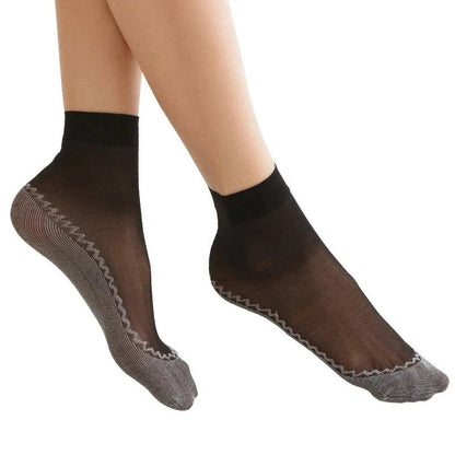 Chaussette femme invisible - 38 / Bisque