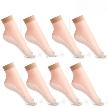 Chaussette femme invisible - 38 / Blanc