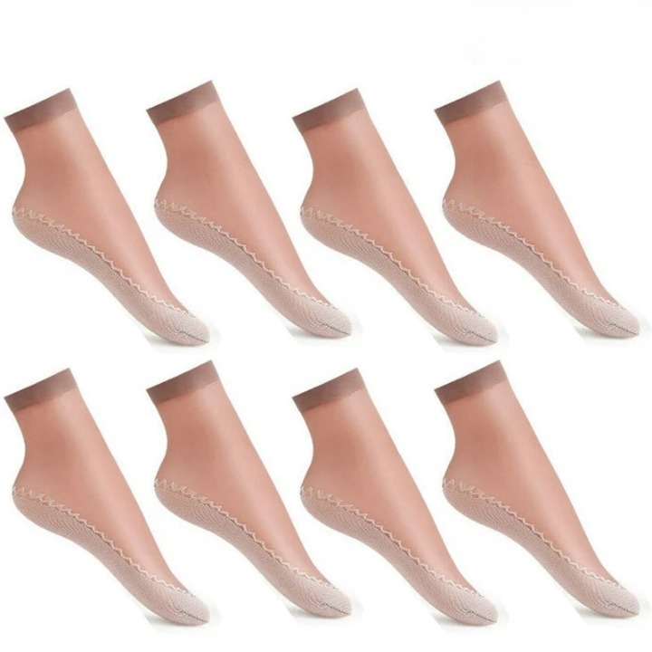 Chaussette femme invisible - 39 / Bisque