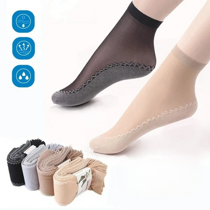 Chaussette femme invisible - 36 / Blanc