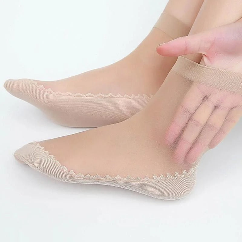 Chaussette femme invisible - 37 / Noir