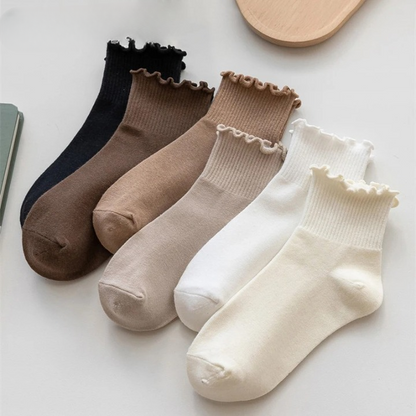 Chaussette froufrou - 34 / Noir