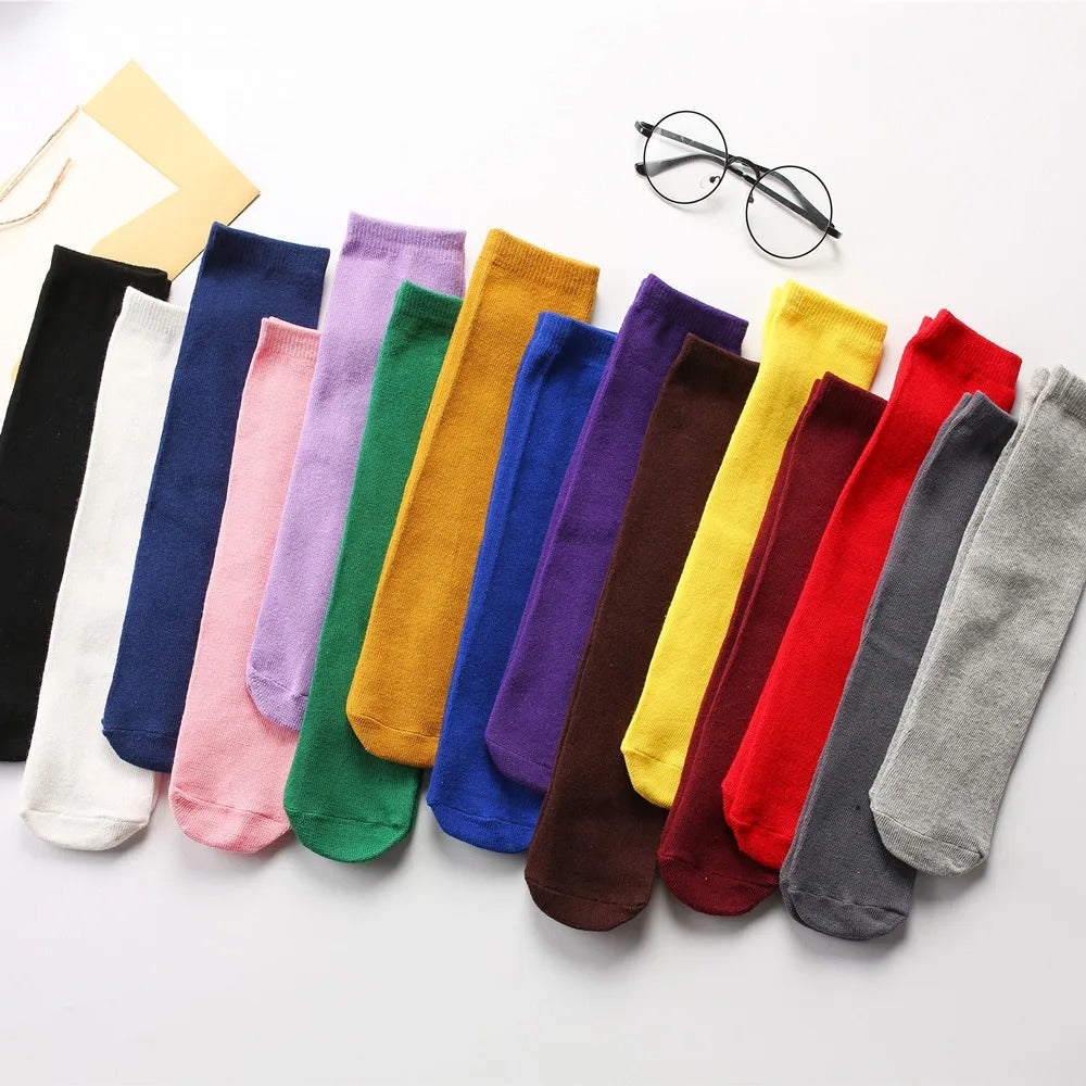 Chaussette habillée femme - 37 / Rouge