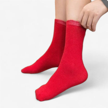 Chaussette habillée femme - 37 / Bleu