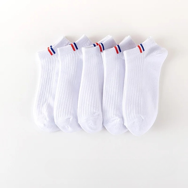 Chaussette homme basse - 39 / Bleu marine