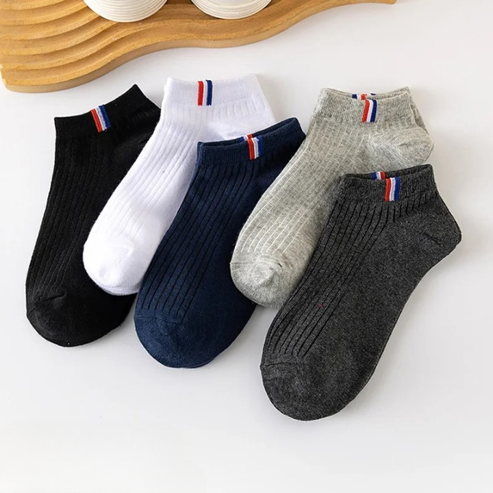 Chaussette homme basse - 38 / Bleu marine