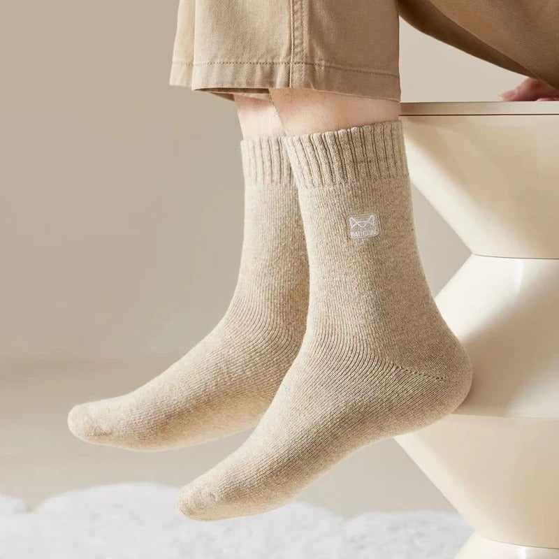 Chaussette laine homme - 39 / Noir