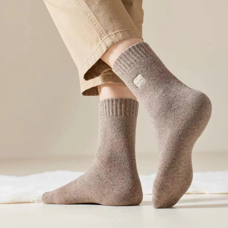 Chaussette laine homme - 39 / Or