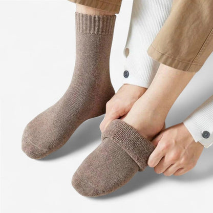 Chaussette laine homme - 40 / Noir