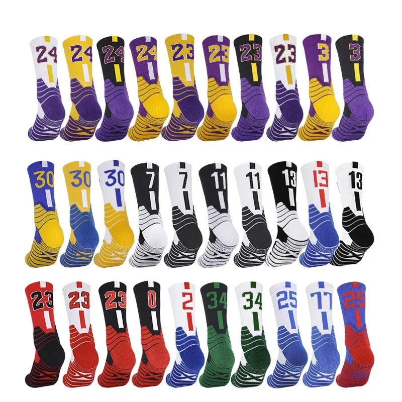 Chaussette nba - 33 / Jaune