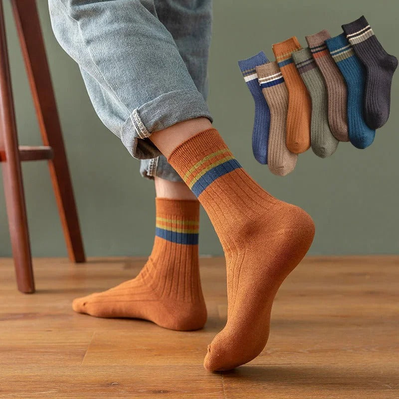 Chaussette orange - 39 / Peanet