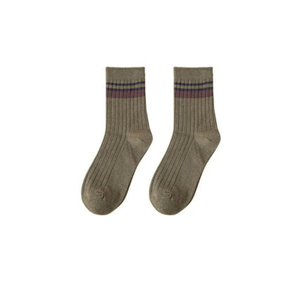 Chaussette orange - 40 / Khaki