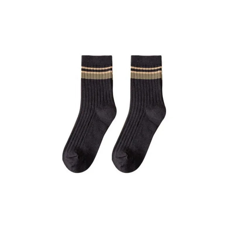 Chaussette orange - 40 / Noir