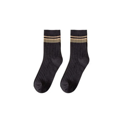 Chaussette orange - 40 / Noir