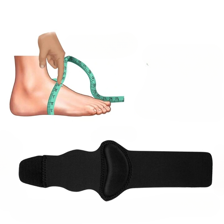 Chaussette orthopédique pied plat - 37 / Noir