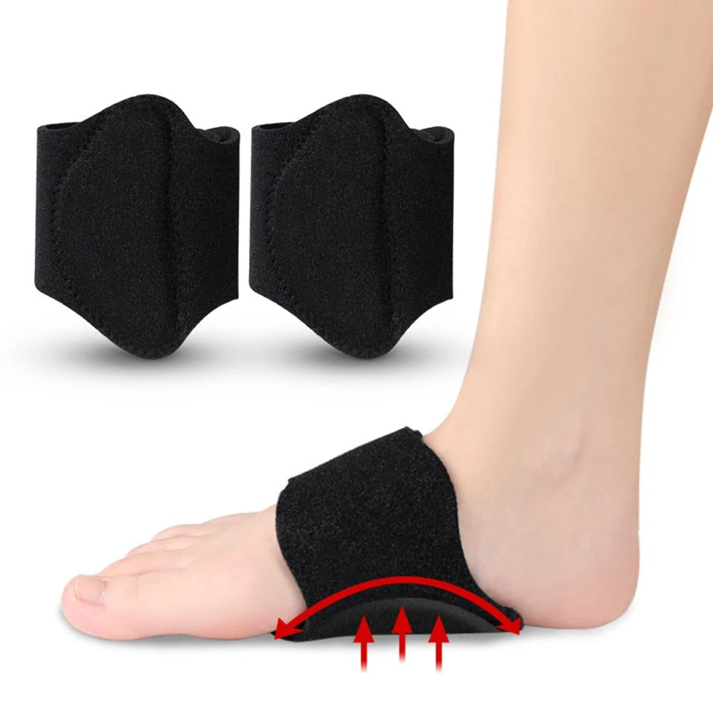 Chaussette orthopédique pied plat - 36 / Noir