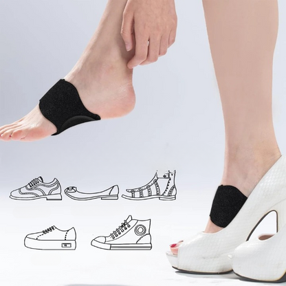 Chaussette orthopédique pied plat - 40 / Noir
