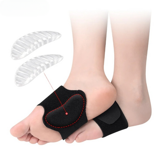 Chaussette orthopédique pied plat - 35 / Noir