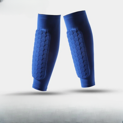 Chaussette protege tibias - 39 / Bleu