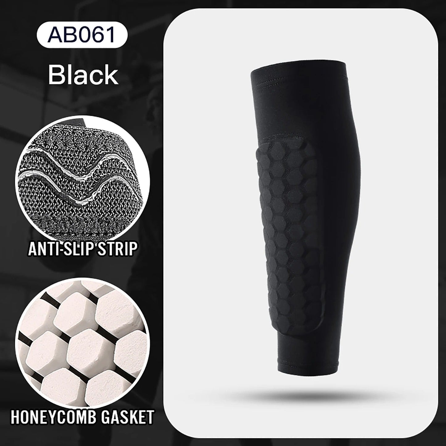 Chaussette protege tibias - 39 / Vert