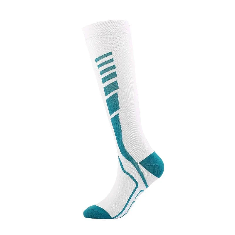 Chaussettes Compression Unisexe - Rose / L-XL
