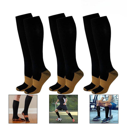 Chaussettes de Compression Cuivre Homme - Image 6
