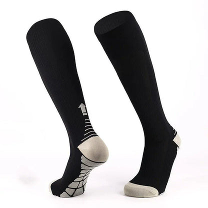 Chaussettes de Contention Sport Homme - Noir / L-XL (39-43)