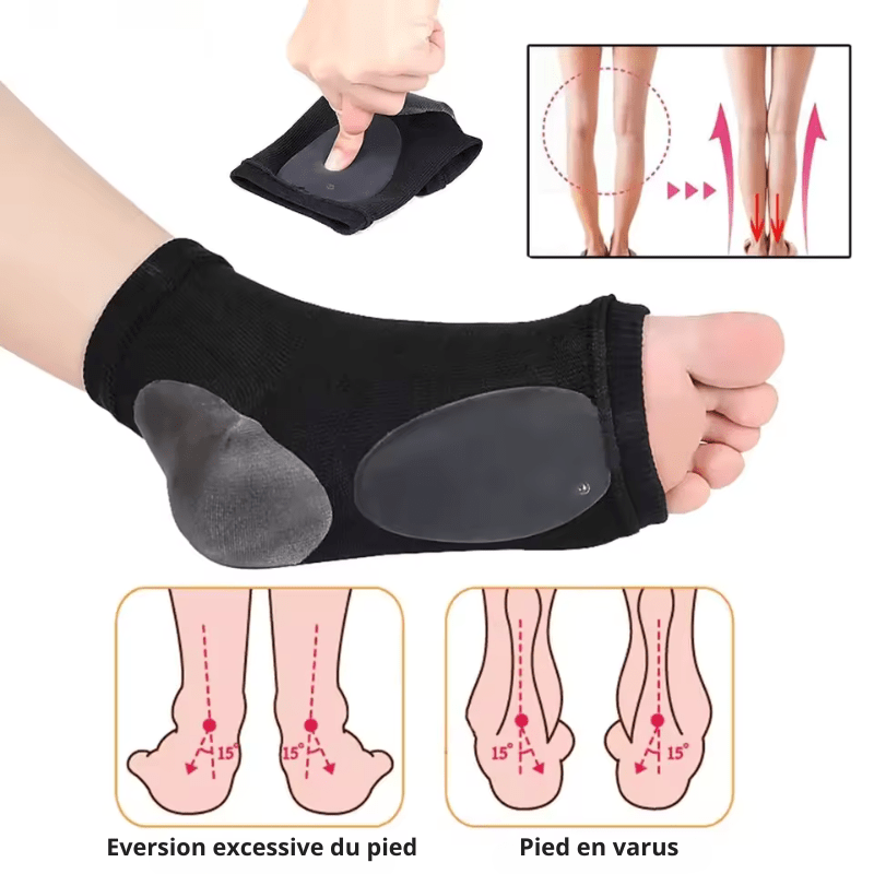 Chaussettes Soutien Renfort Gel - Image 4